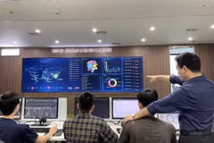 Centre de cybersécurité Viettel. Photo: VNA