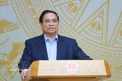 Le Premier ministre Pham Minh Chinh, également chef du Comité national de pilotage de la cybersécurité. Photo: VNA