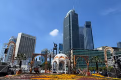 Centre de Jakarta. Photo : VNA