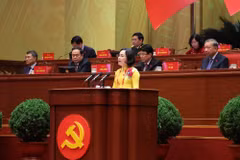 Nguyen Thi Thanh, membre du Comité central du Parti, membre de la permanence du Comité du Parti de l’Assemblée nationale et vice-présidente de l’Assemblée nationale. Photo: VNA