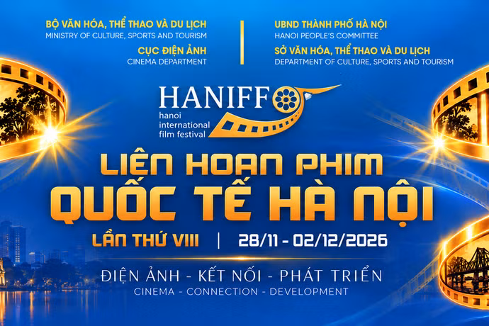 Affiche officielle de la 8e édition du Festival international du film de Hanoï. Photo: haniff.vn